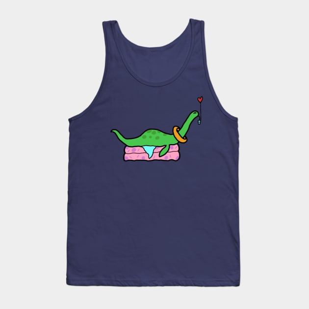 Loch Ness Monster Tank Top by ProtoDuck